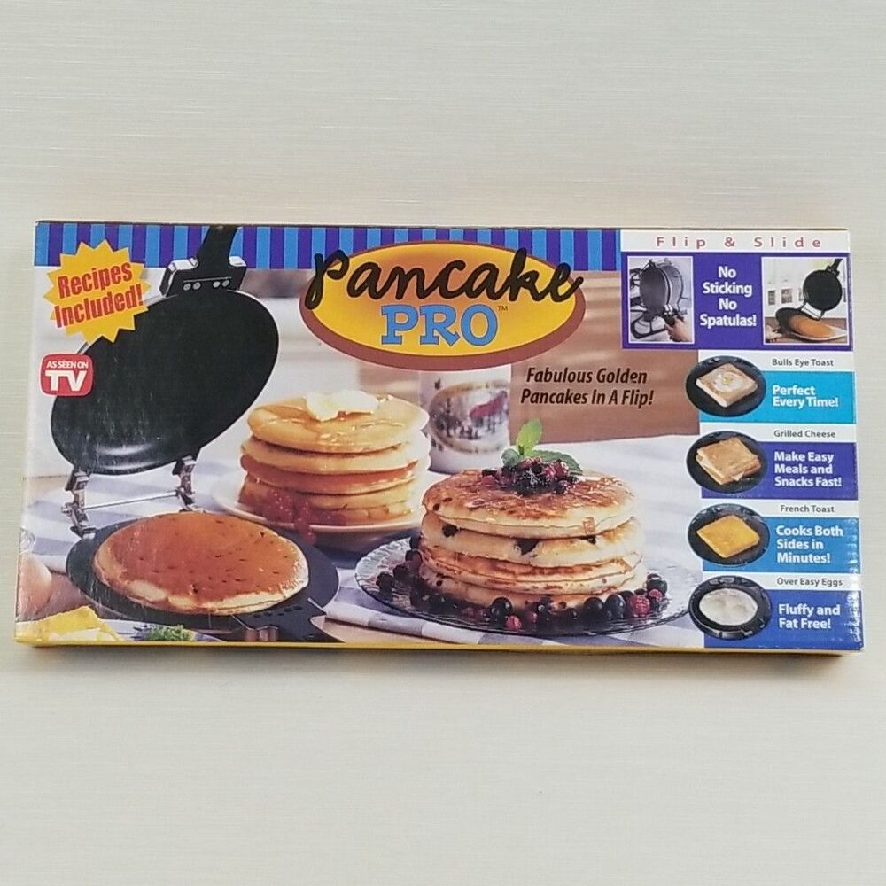 Pancake Pro Pancake Sandwich Omelette Flipper Pan Stove Top